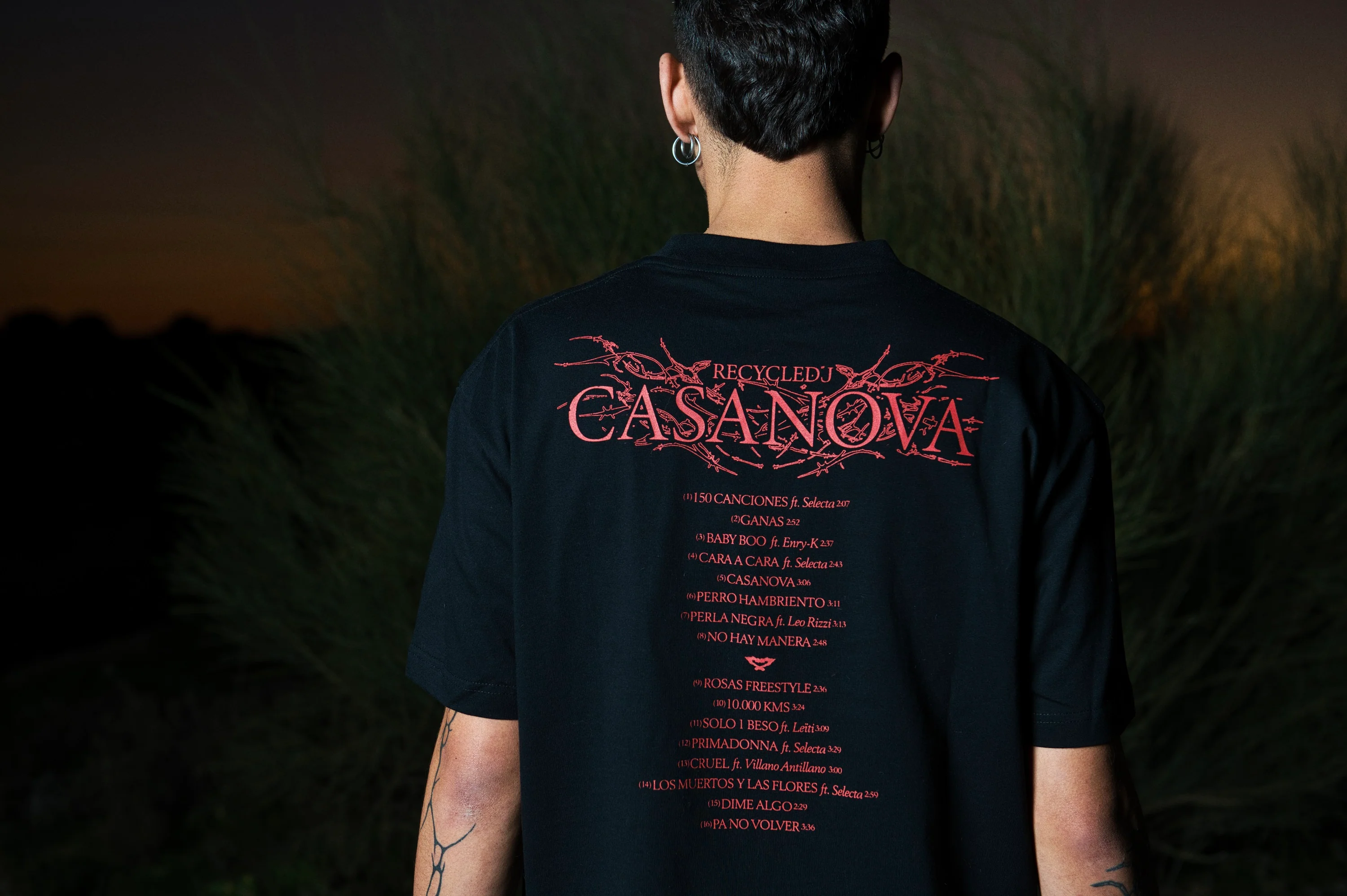 CAMISETA CASANOVA TRACKLIST - Image 5